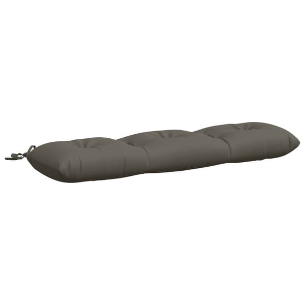 Bänk kudde VIANEN 100% Polyester Grå 110 x 30 x 12 cm