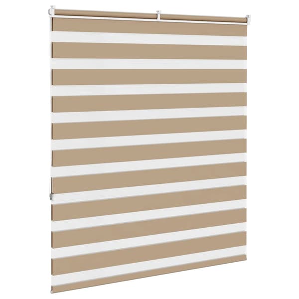 Rullgardin zebra 135x150 cm tyg bredd 130,9 cm polyester
