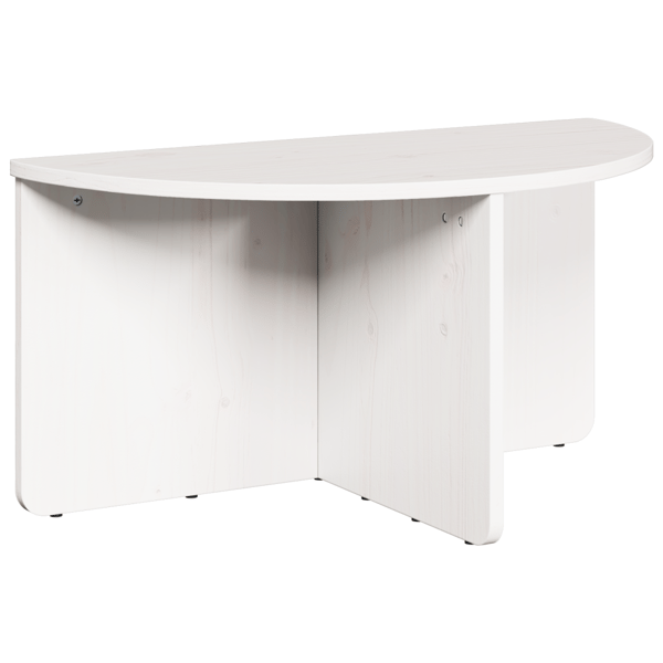 Kaffeebord 2 pcs Vit Massiv furu