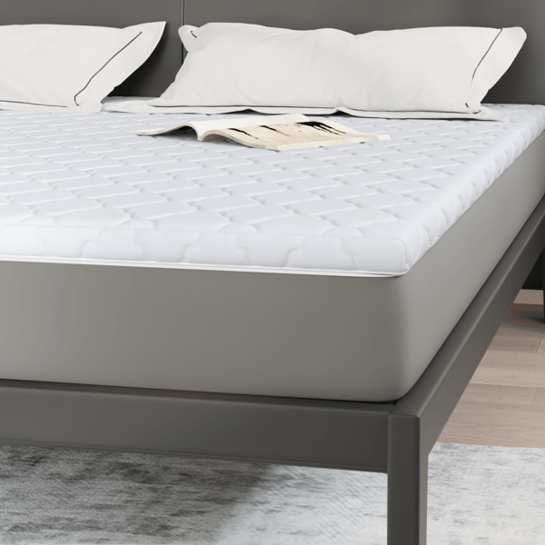 Kokostopper Vit 200 x 200 cm Jacquardtyg