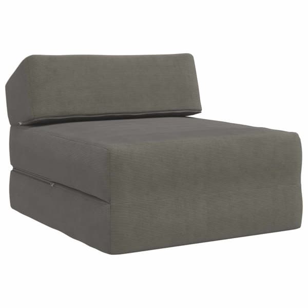 Fällbar Soffbed Ljusgrå 60 x 70 x 41 cm Tyg