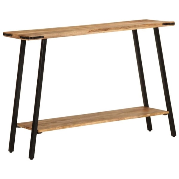 Konsolbord 110x30x75 cm massivt mangoträ
