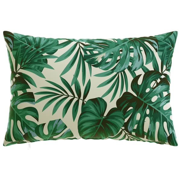Kuddöverdrag 2 st HEERLEN Bladmönster 50 x 75 cm Polyester