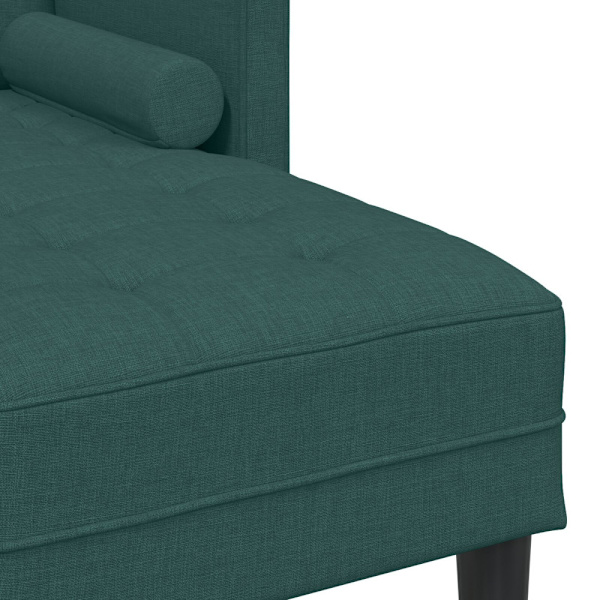 Soffset med kudde 2 pcs Mörkgrön Polyester