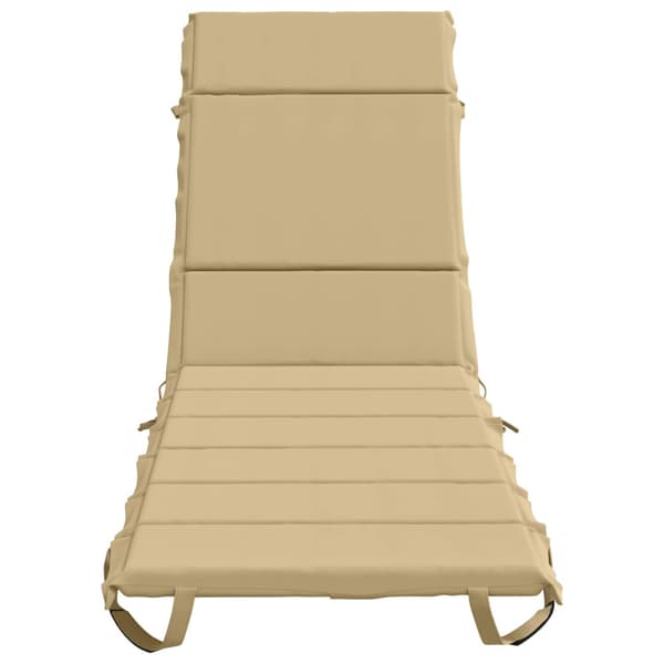 Solstol Kudde GEMERT 100% Polyester Beige 200 x 60 x 3 cm