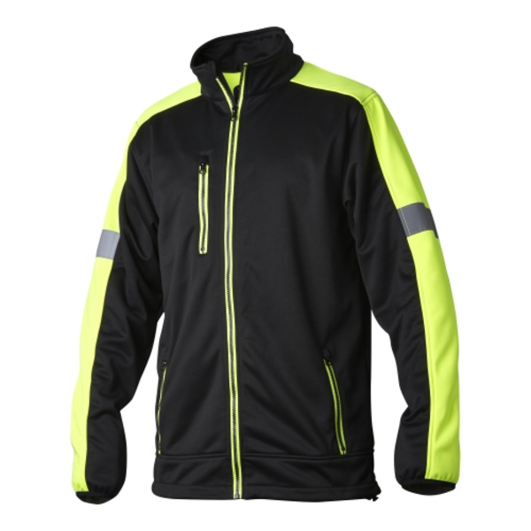 V7008 Sweat Black/fluorescent yellow Unisex