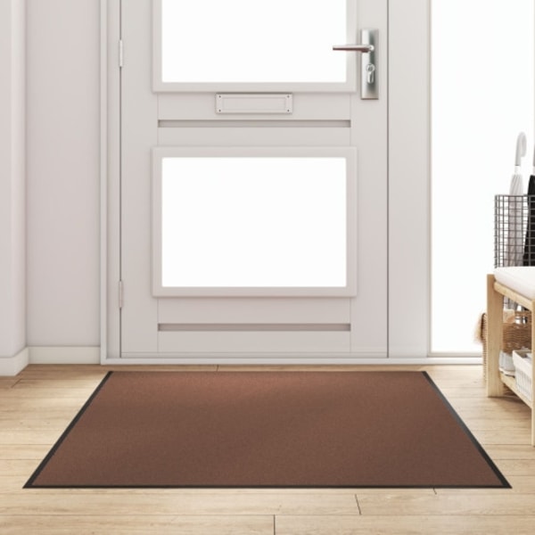 Dörrmatta Rektangulär Brun 120x180 cm