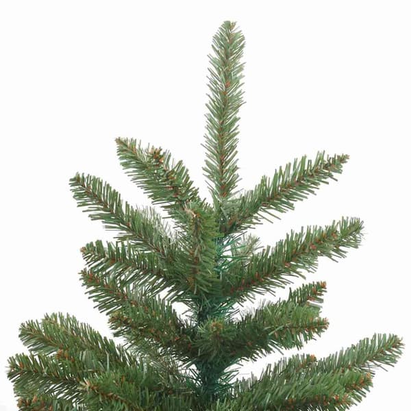 Plast Hingad Julgran med stativ Grön 240 cm PVC och stål