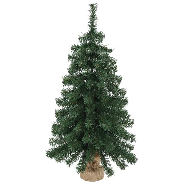 Mini-julgransset 90 cm PVC Grön