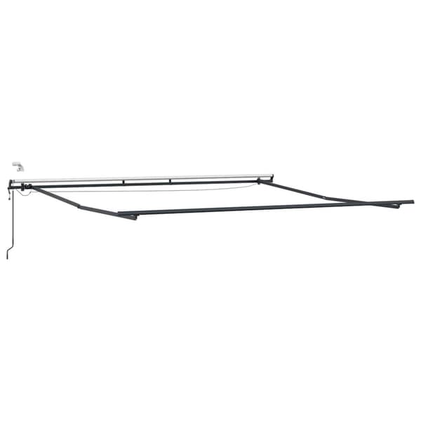 Markisram Antracit 450 × 350 cm Aluminium