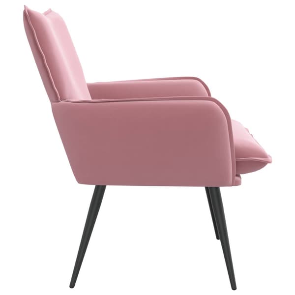 Fåtölj Rosa Sammet