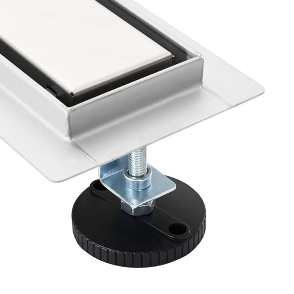 Duschavlopp 2-i-1 med 360° Siphon Silver 80 cm