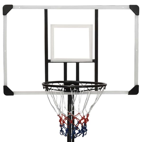 Basketkorg transparent 256-361 cm polykarbonat