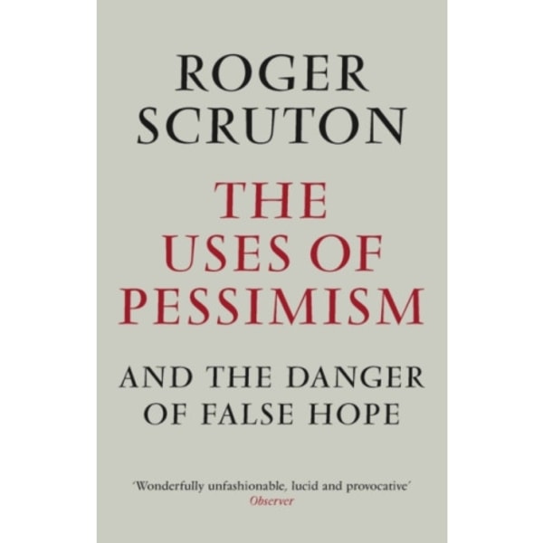 The Uses of Pessimism (häftad, eng)