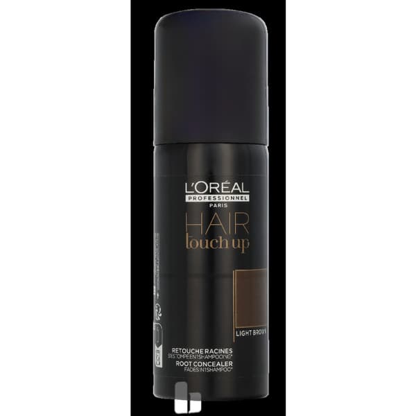 L'Oreal Hair Touch Up Spray - Light Brown 75 ml Dam