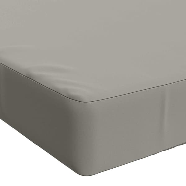 Sittkudde SOEST 100% Polyester Grå 120 x 80 x 10 cm