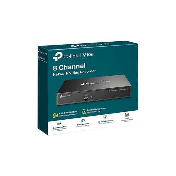 TP-Link VIGI NVR1008H - standalone NVR - 8 kanaler