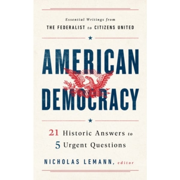 American Democracy (inbunden, eng)