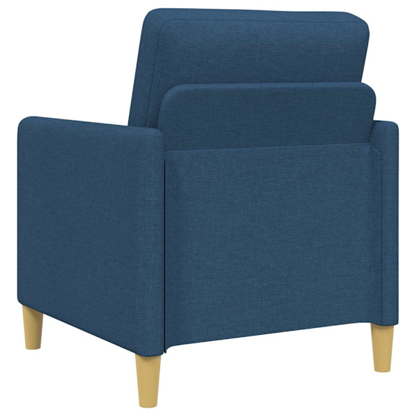 Soffgrupp med förvaring 2 pcs Blå Polyester