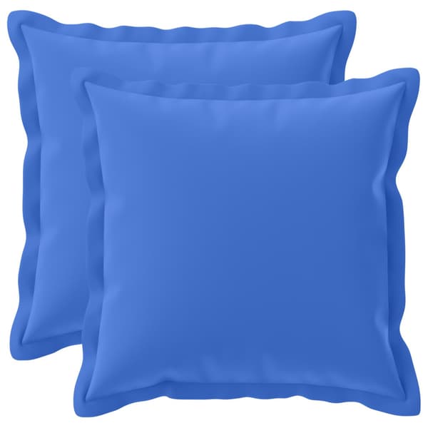 Kudde med kudde HOUTEN 2 st Kungsblå Polyester