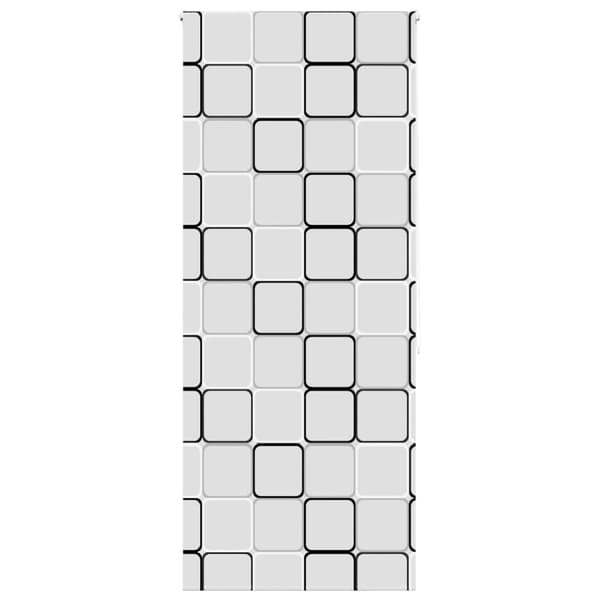 Rullgardin för dusch 90x240 cm tyg bredd 86 cm