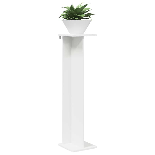 Växtställ Vit 25 x 25,5 x 100,5 cm Konstruerat trä