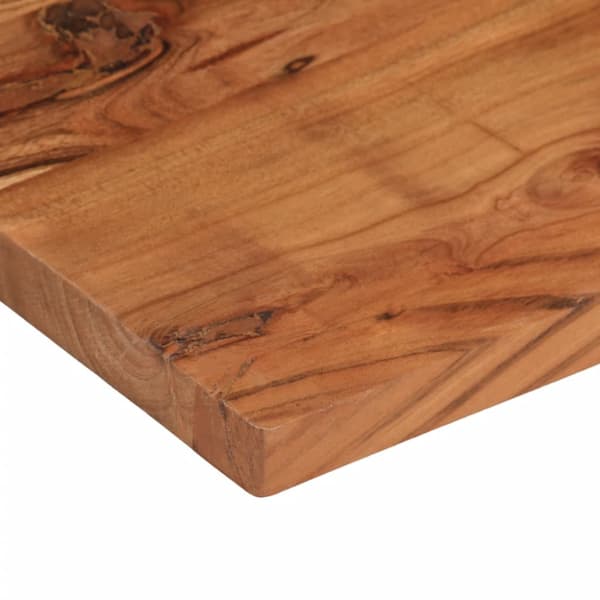 Bordsskiva 80x20x3,8 cm rektangulär massiv akacia