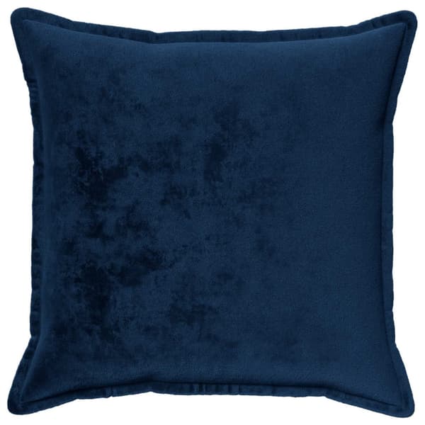 Kuddöverdrag 6 st HOUTEN Mörkblå 55 x 55 cm Flanell