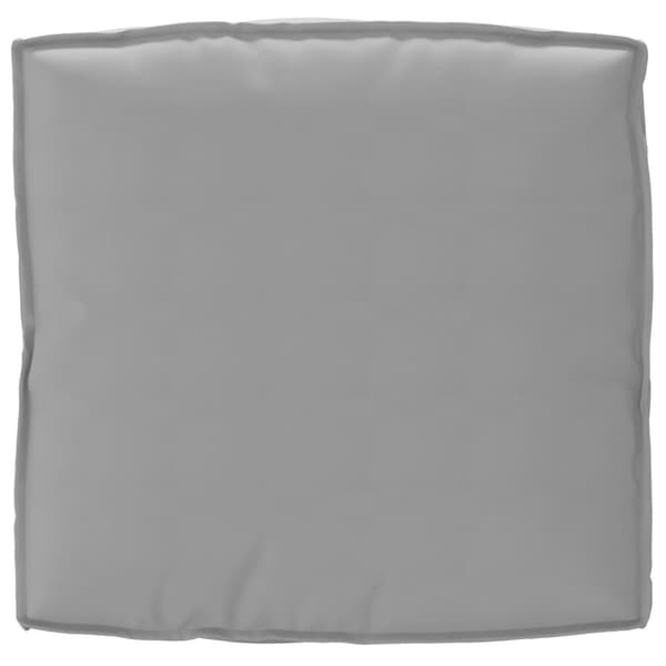 Kudde Grå 80 x 80 x 12 cm Oxford Tyg