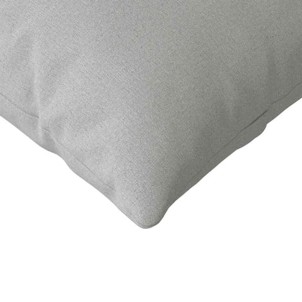 Sofakuddar 2 pcs Moln Grå 120 x 40 cm tyg
