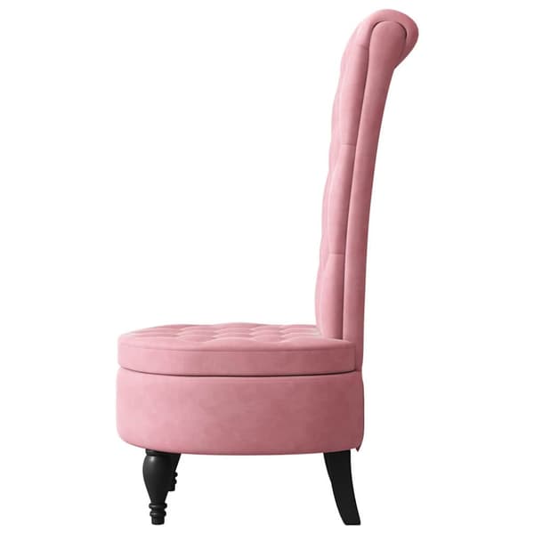 HögRyggstol Rosa 56,5 x 70 x 110 cm Sammet