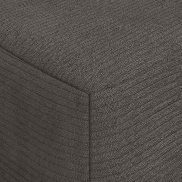 Fällbar Soffbed Mörkgrå 60 x 70 x 41 cm Tyg