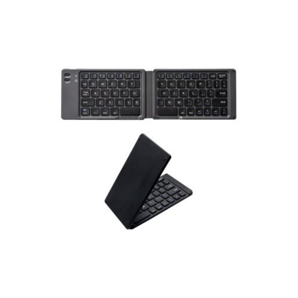 TECHly - tangentbord - foldbar, för surfplatta och smartphone - QWERTY - amerikansk - svart Inmatningsenhet