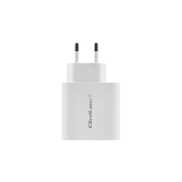 Qoltec 51718 strömadapter - USB-C, USB - 45 watt