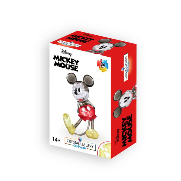 Crystal Gallery Disney Mickey Mouse, 3D Pussel,  36 bitar