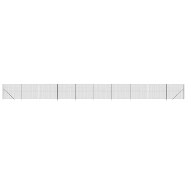 Stängsel med markspett antracit 2x25 m