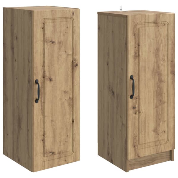 Skåpset 2 pcs Artisan-ek Konstruerat trä