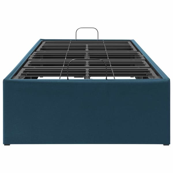 Elektrisk Justerbar Säng Ram Blå 200 x 80 x 33,5 cm Stål