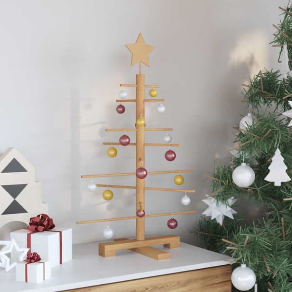 Träjulgran Brun 75 cm Bambu