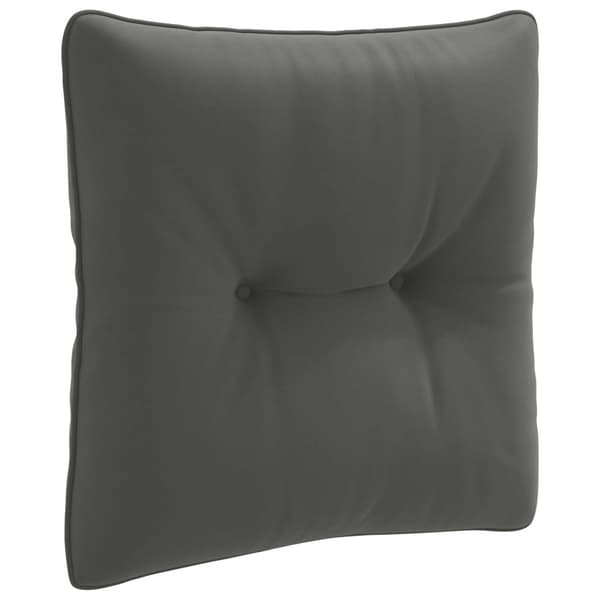 Ryggkudde PUTTEN 100% Polyester Antracit 40 x 40 x 10 cm