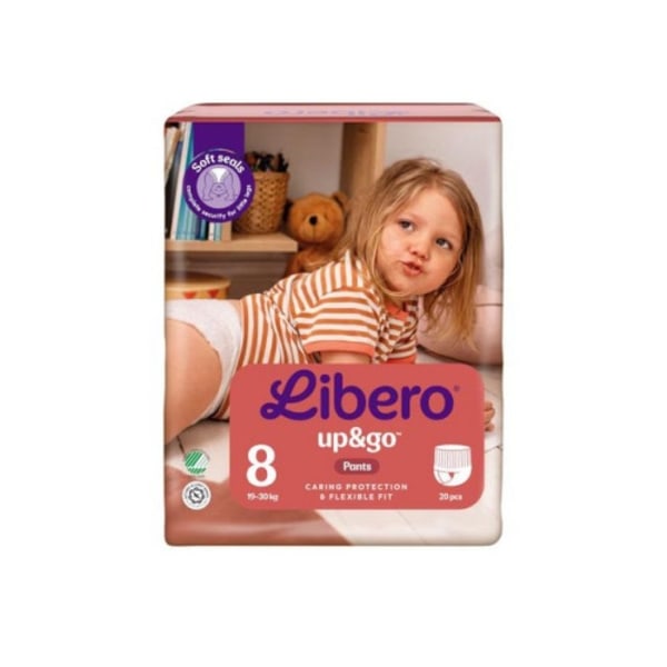 Blöja LIBERO Up&Go 8 S4 19-30kg 20/fp