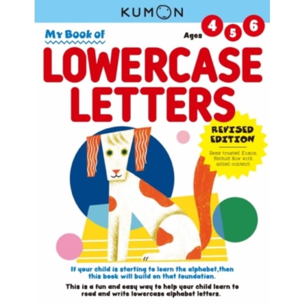 Kumon My Book of Lowercase Letters (häftad, eng)