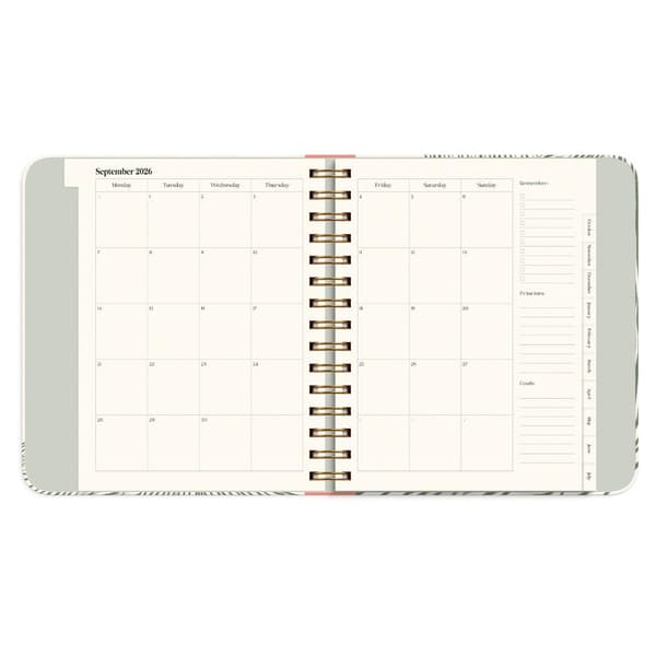 Kalender Life Planner Green A5 26/27