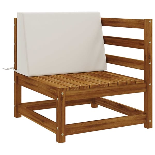 Ryggkudde SOEST 100% Polyester Vit 60 x 20 x 40 cm