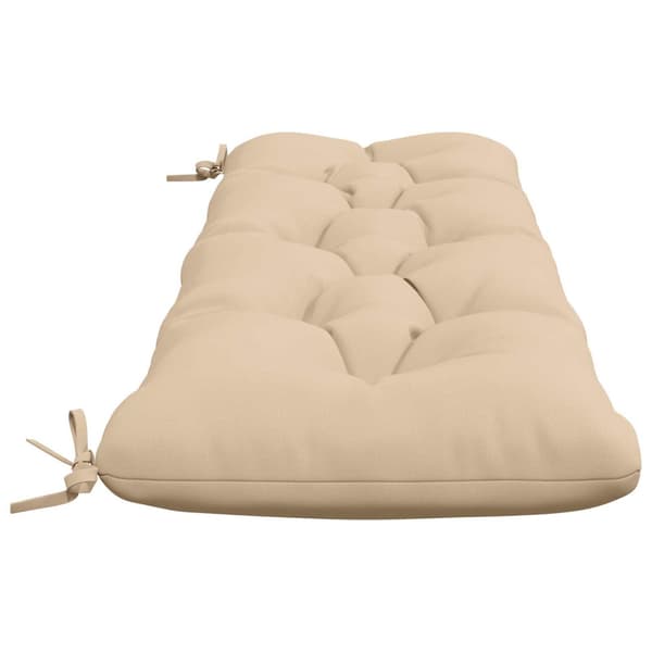 Bänk kudde VIANEN 100% Polyester Gräddvit 150 x 40 x 12 cm