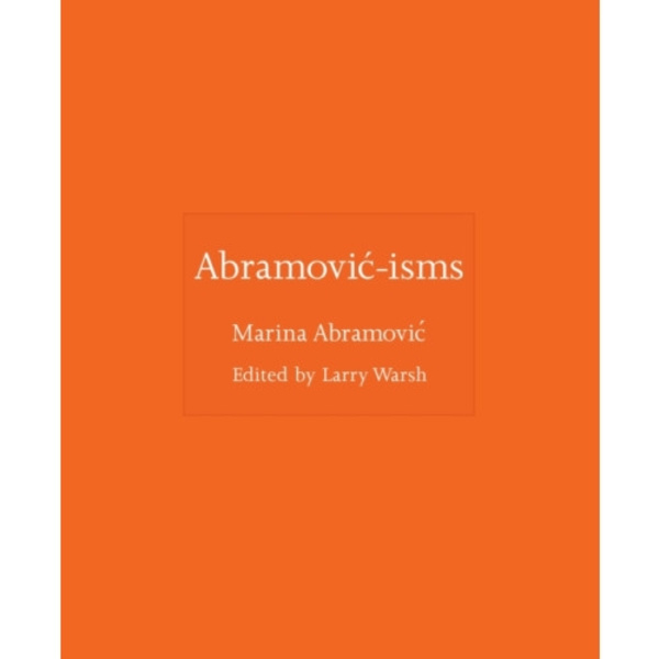 Abramovic-isms (inbunden, eng)