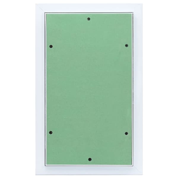 Åtkomstpanel Grön och Silver 30 x 45 cm Aluminium och gips