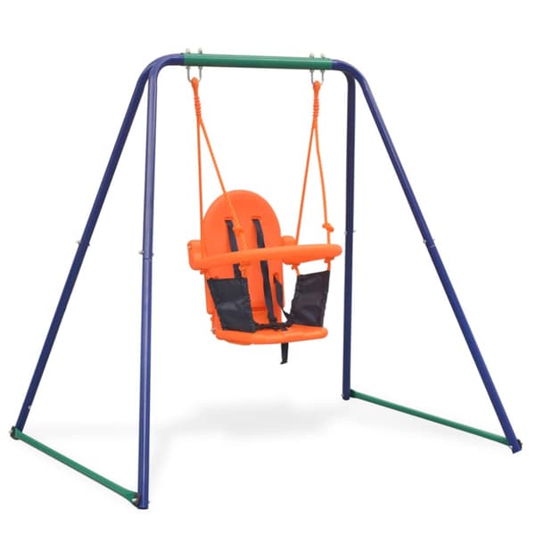 2-i-1 Enkelgunga och barngunga orange