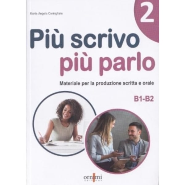 Piu scrivo piu parlo 2 (B1-B2) (häftad, eng)