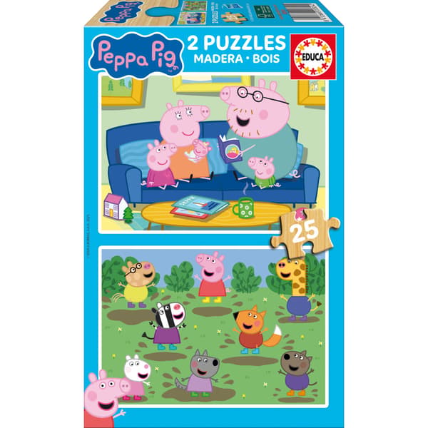 Educa 2x25 Peppa Pig